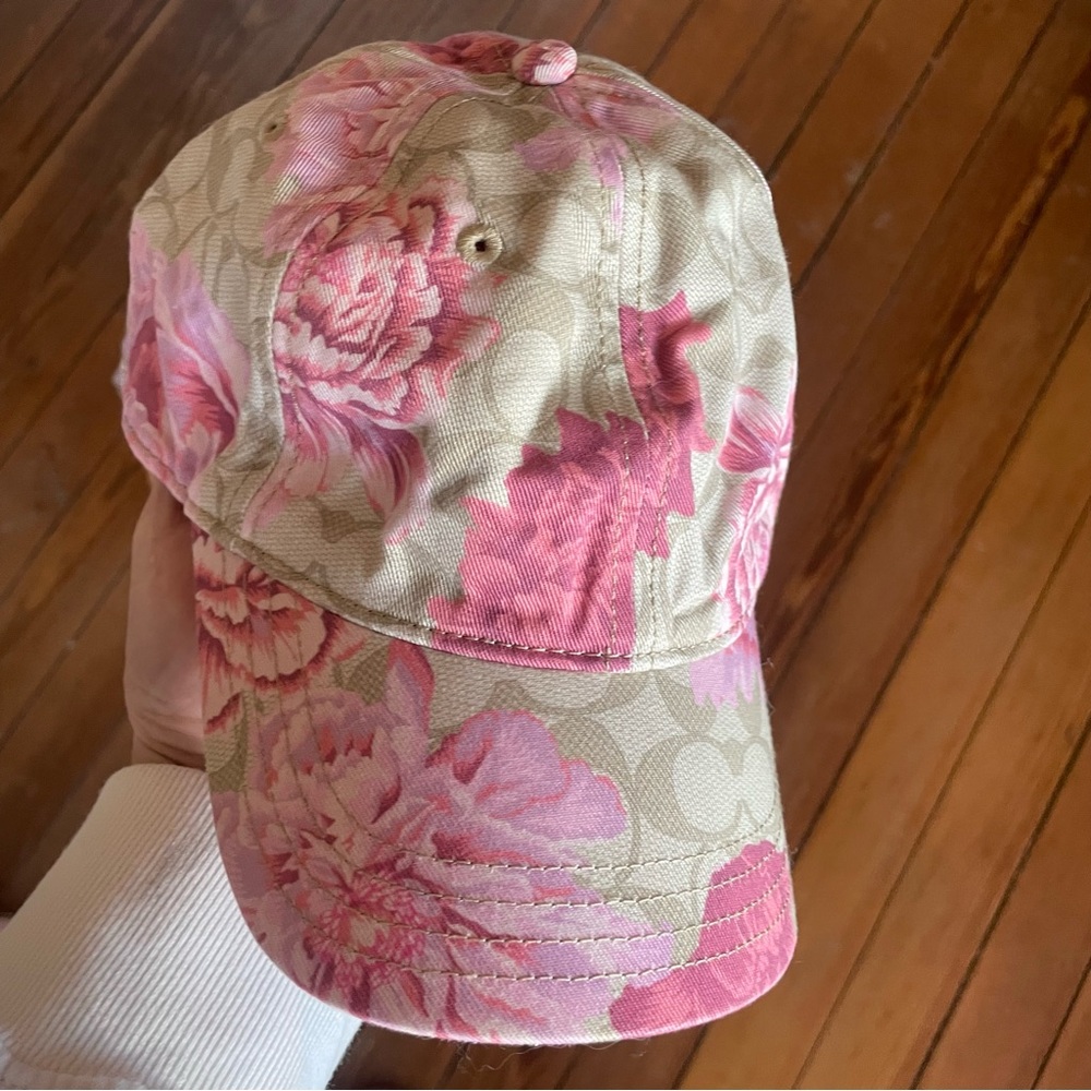 COACH HAT WITH SIGNATURE KAFFE FASSETT PRINT